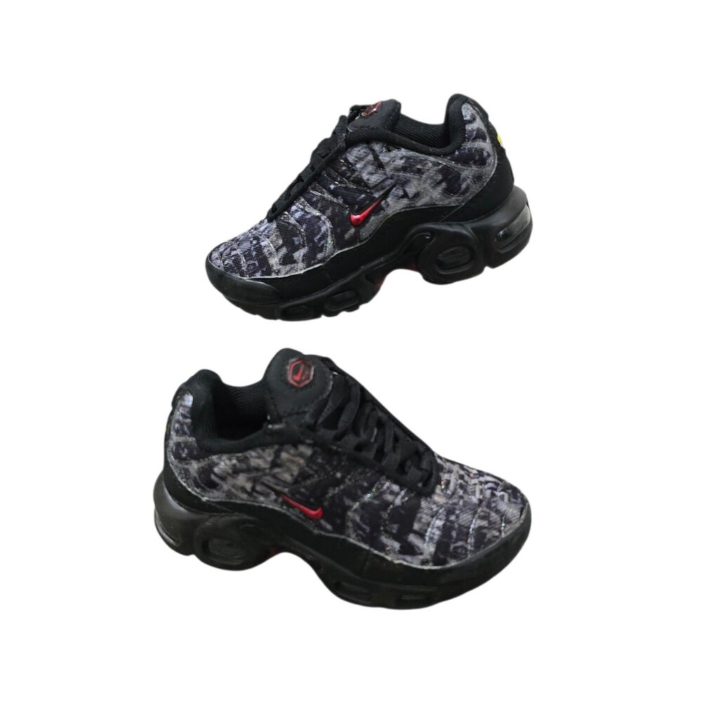 Nike Black and Gray Kids Sneakers